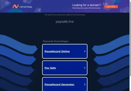 paysafe.live screenshot