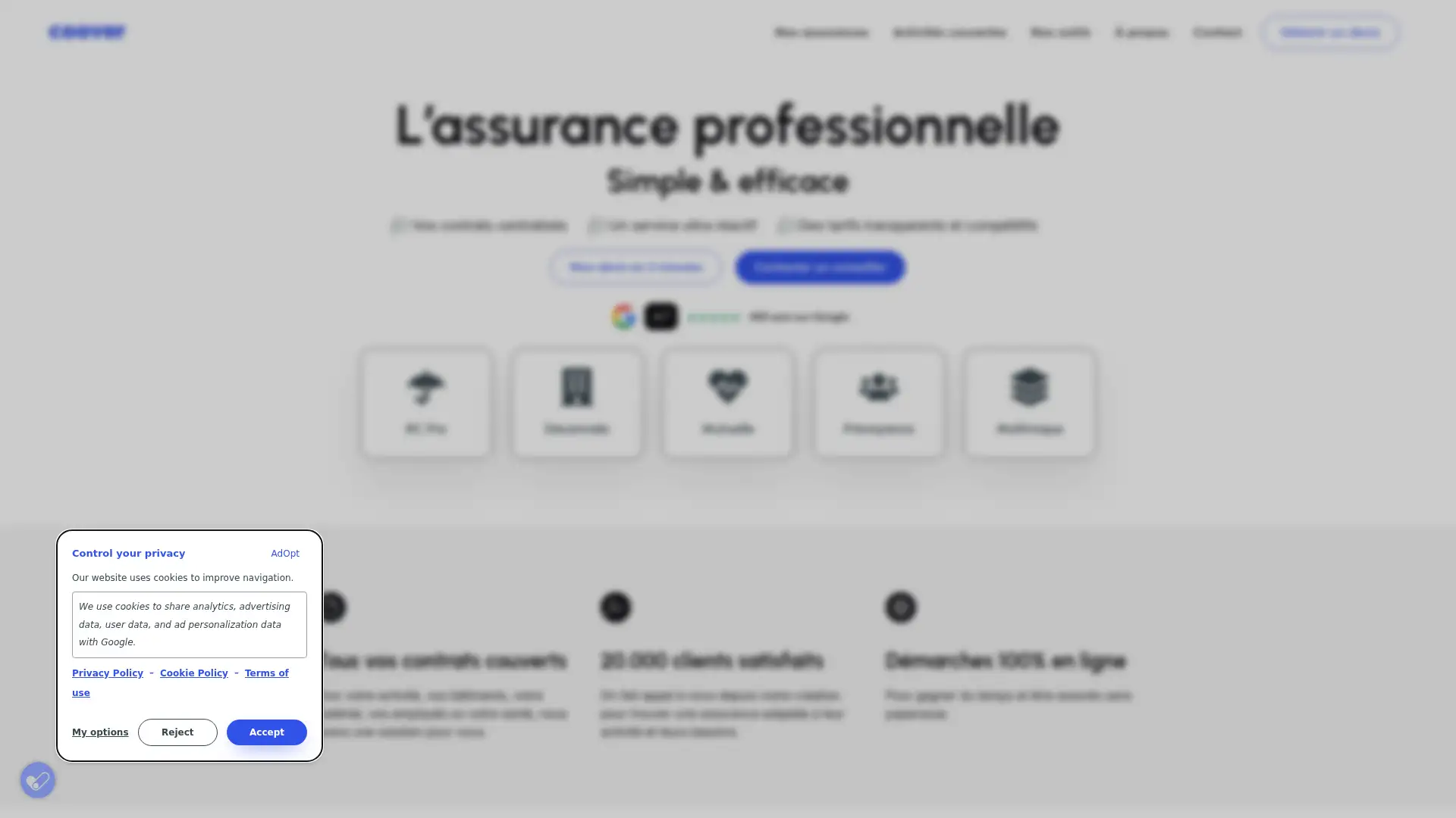 coover.fr screenshot