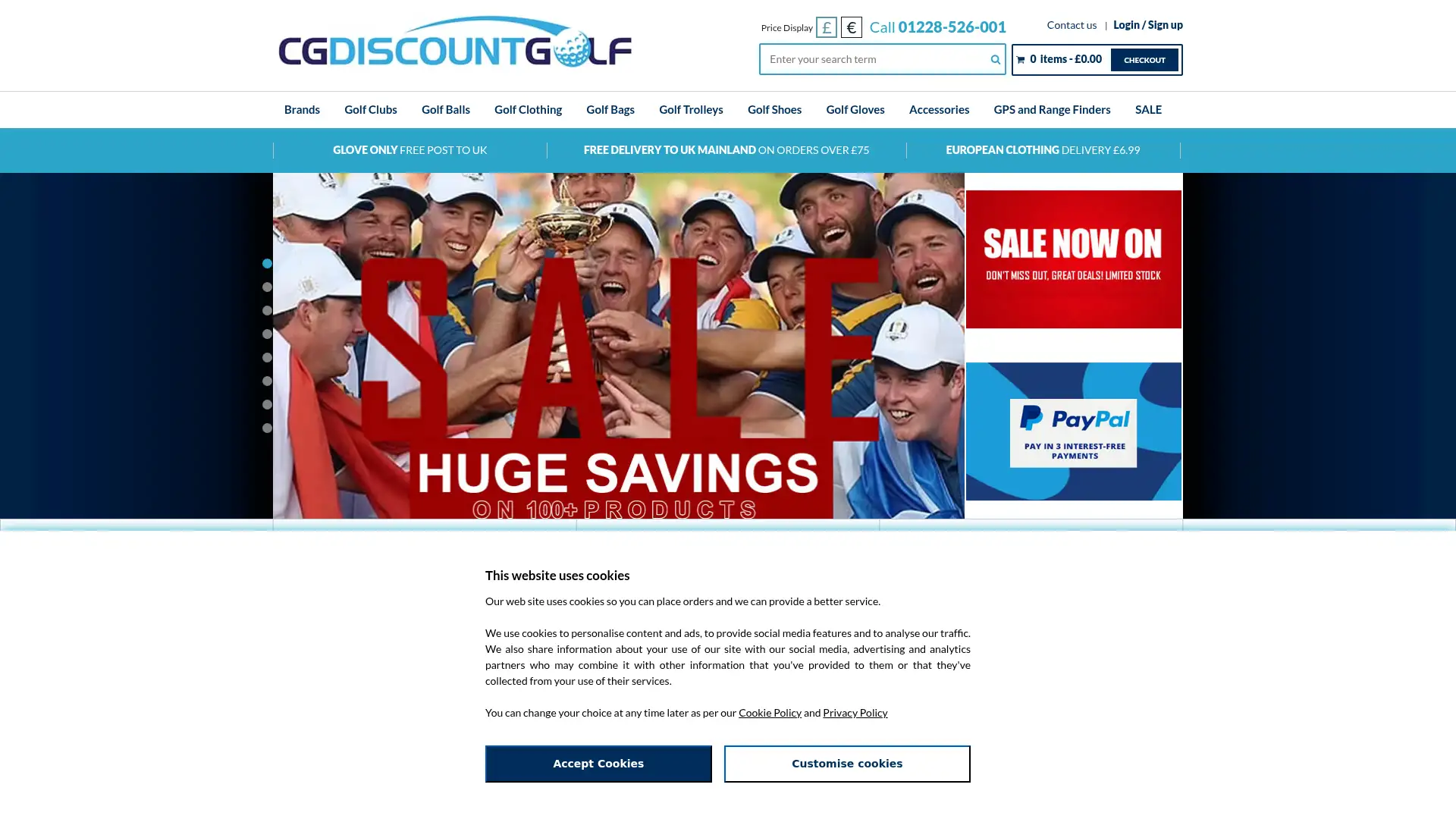 cgdiscountgolf.co.uk screenshot