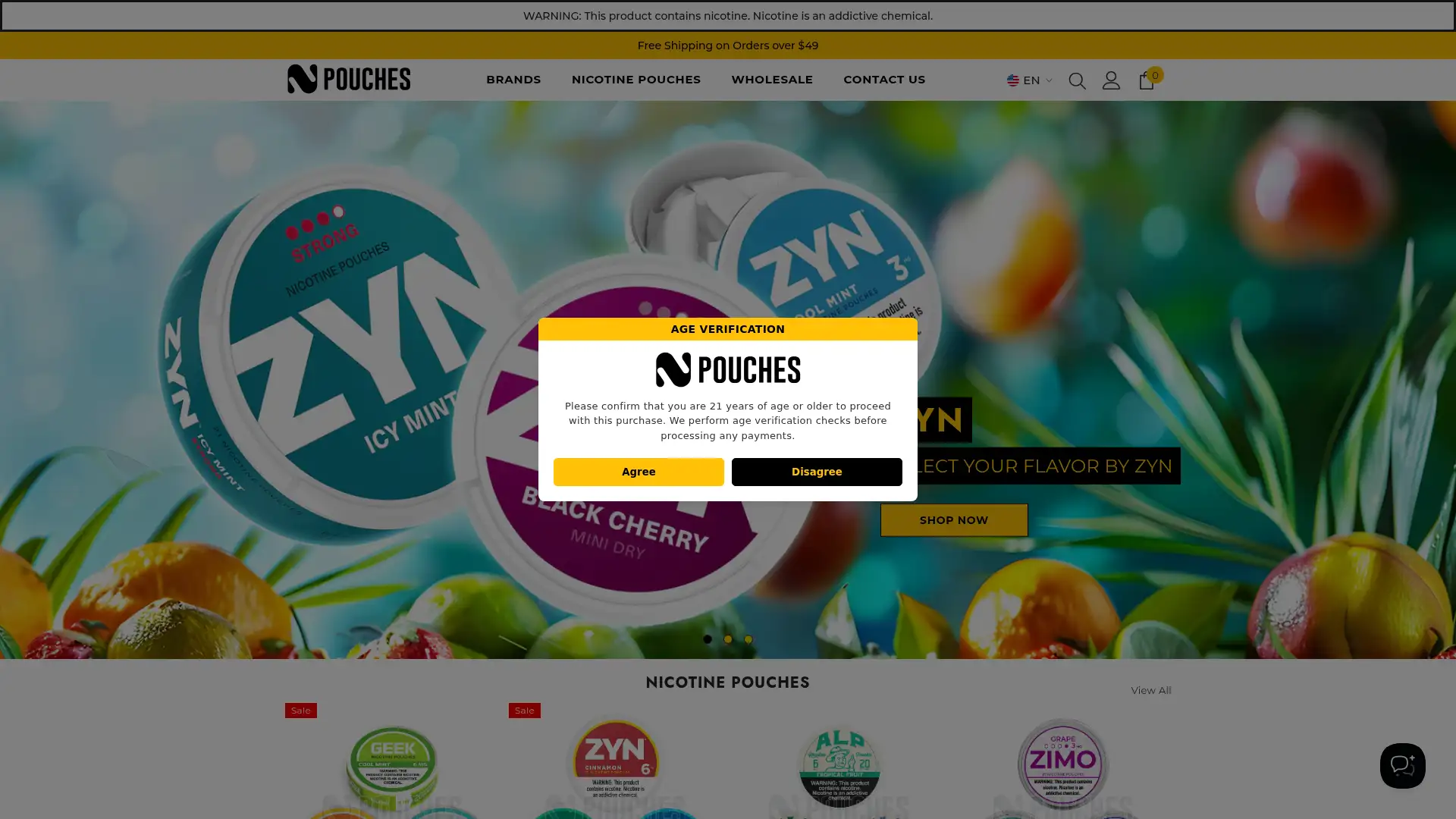 npouches.com screenshot