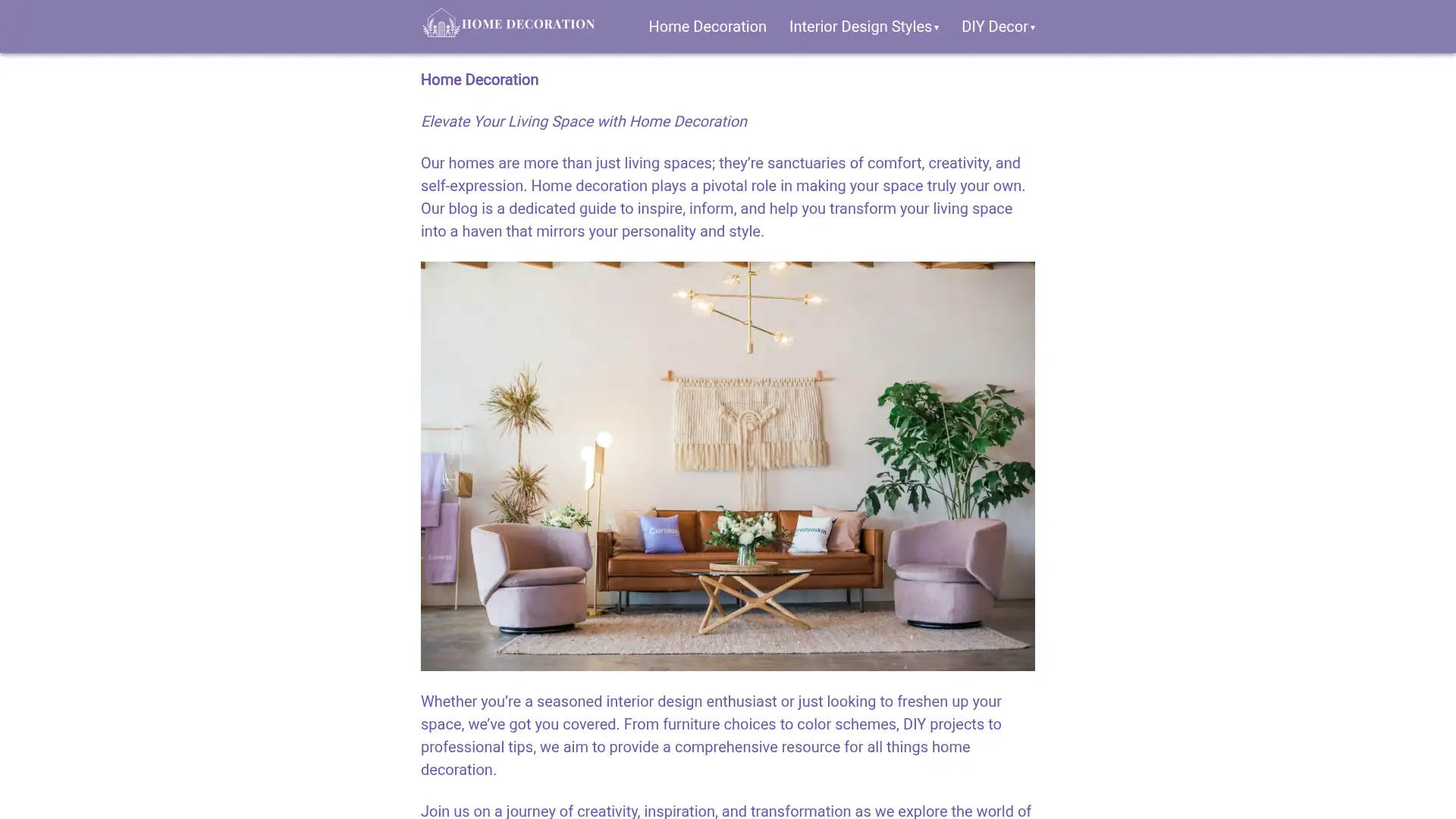 ladydecoration.com screenshot