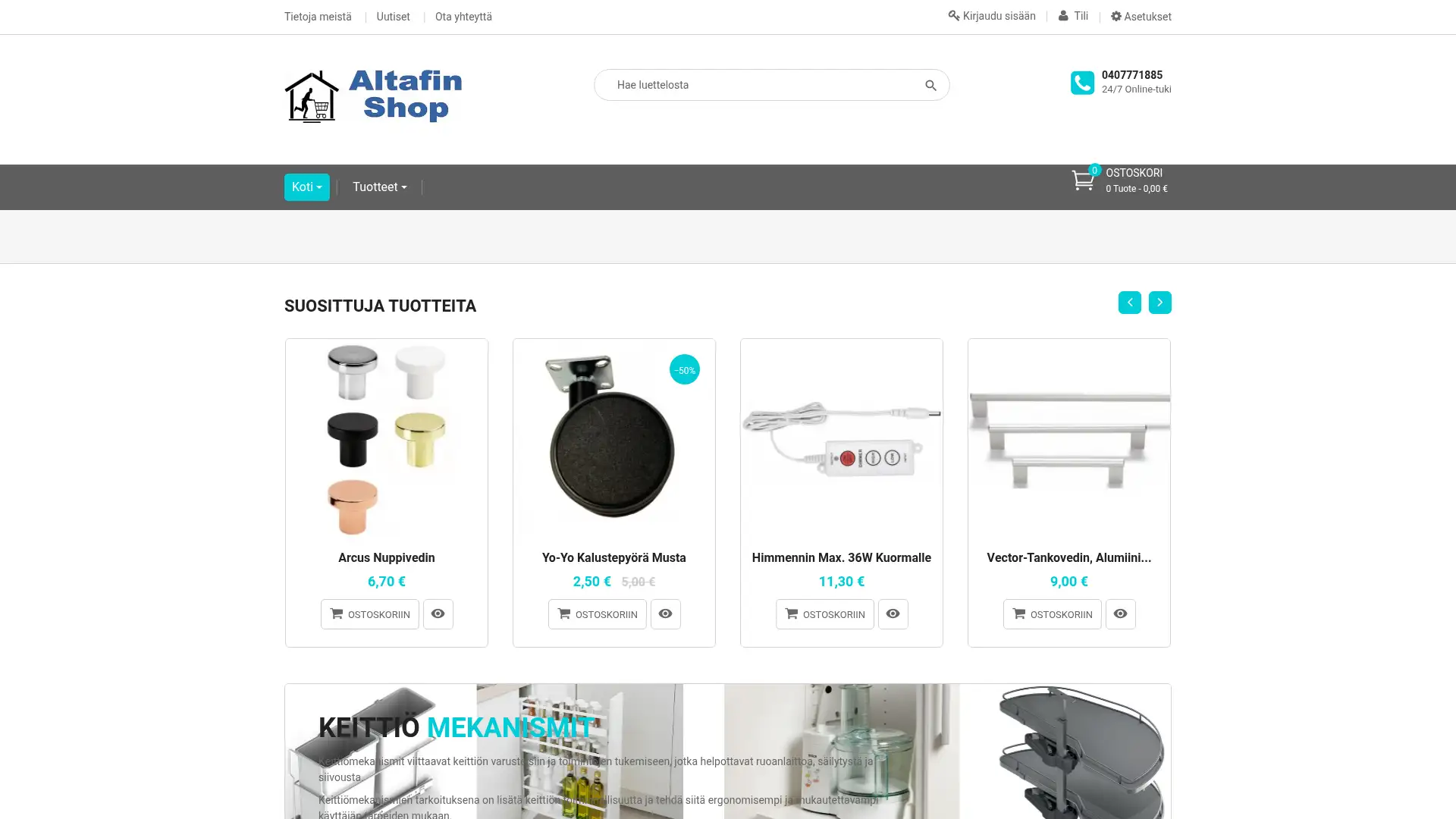 altafin.fi screenshot