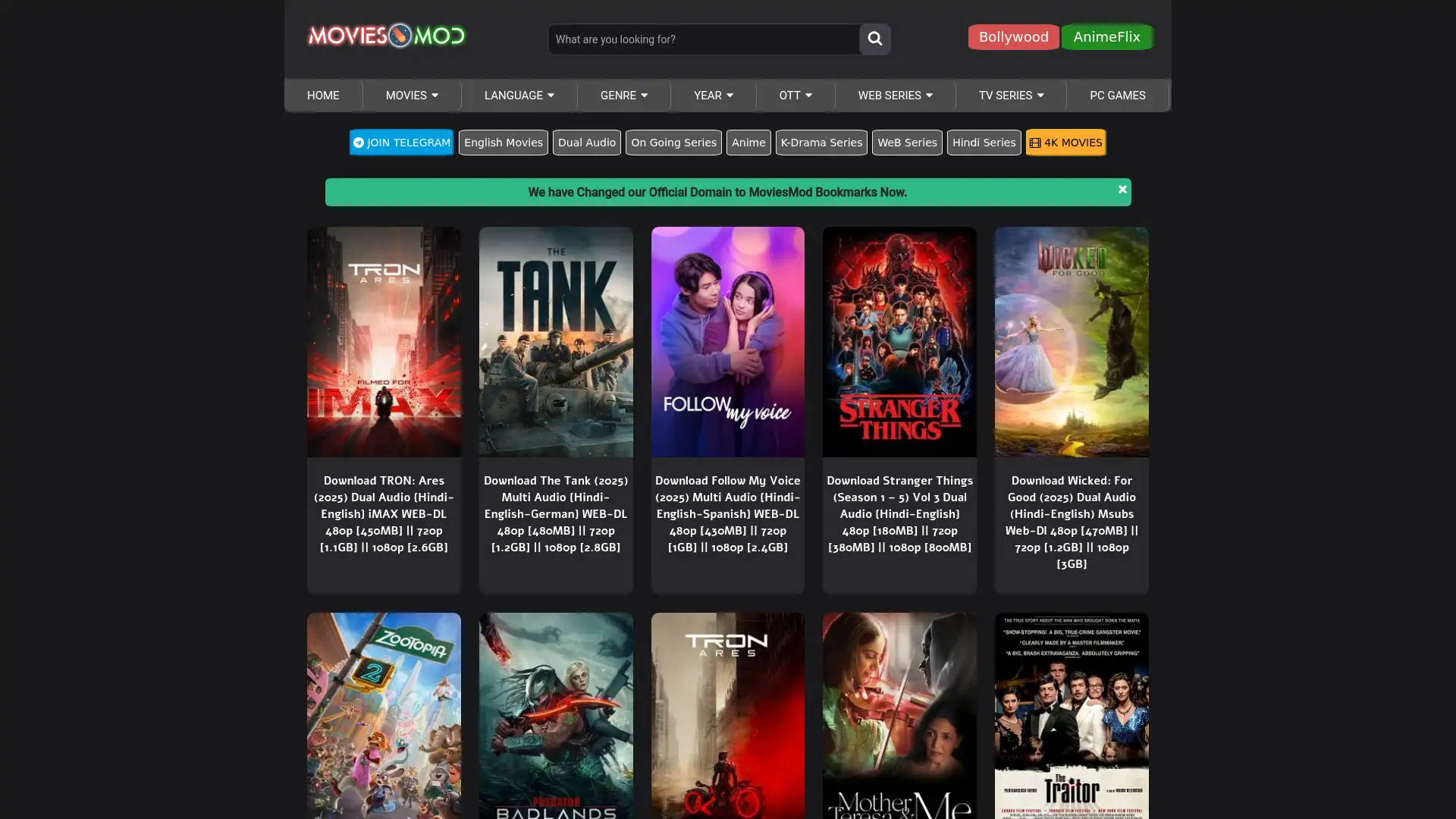 moviesmod.build screenshot