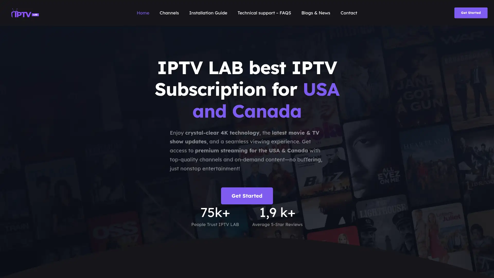 iptv-lab.com screenshot