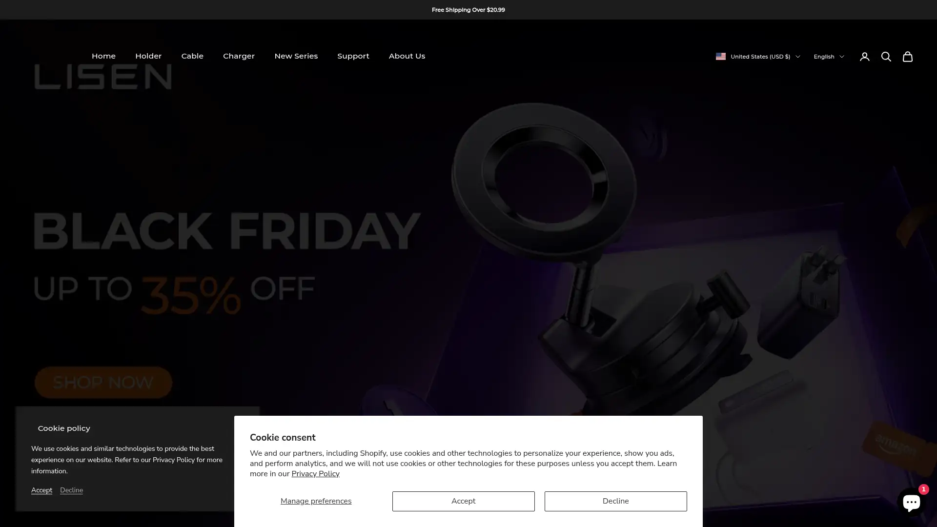 lisen.com screenshot