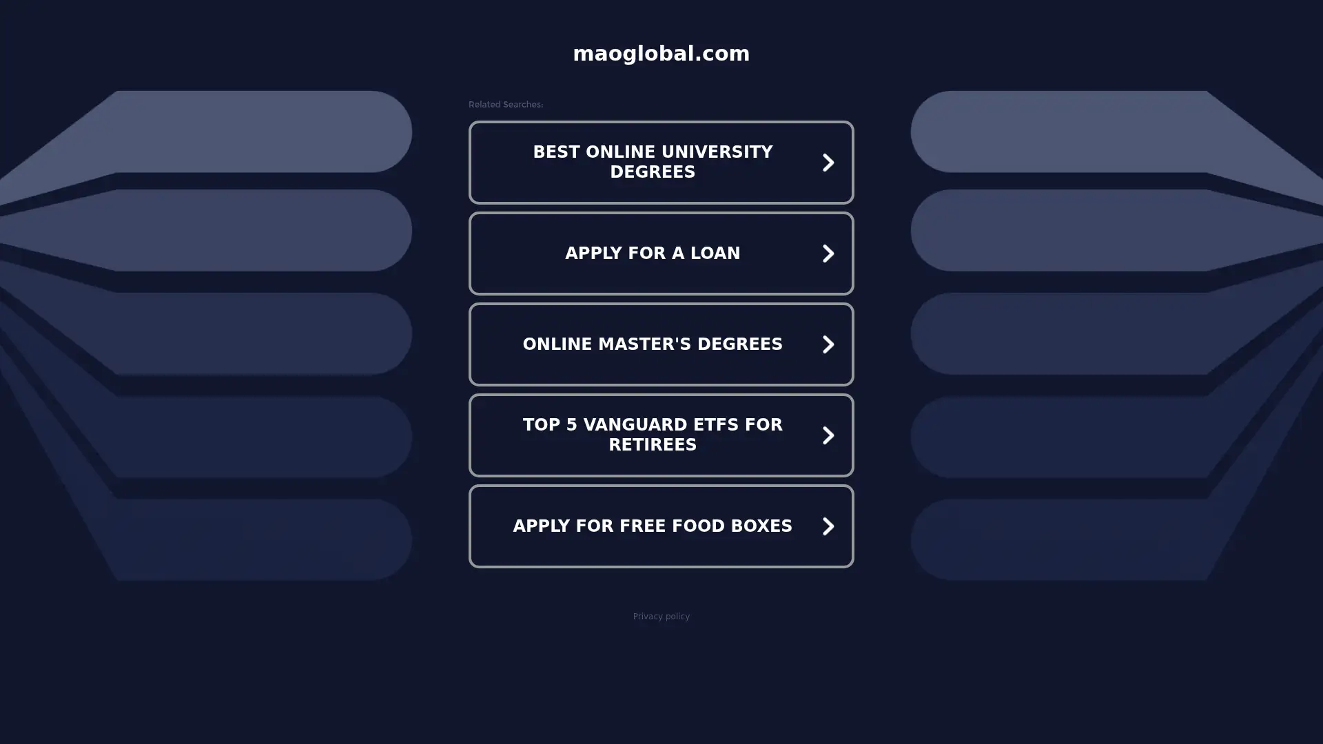 maoglobal.com screenshot