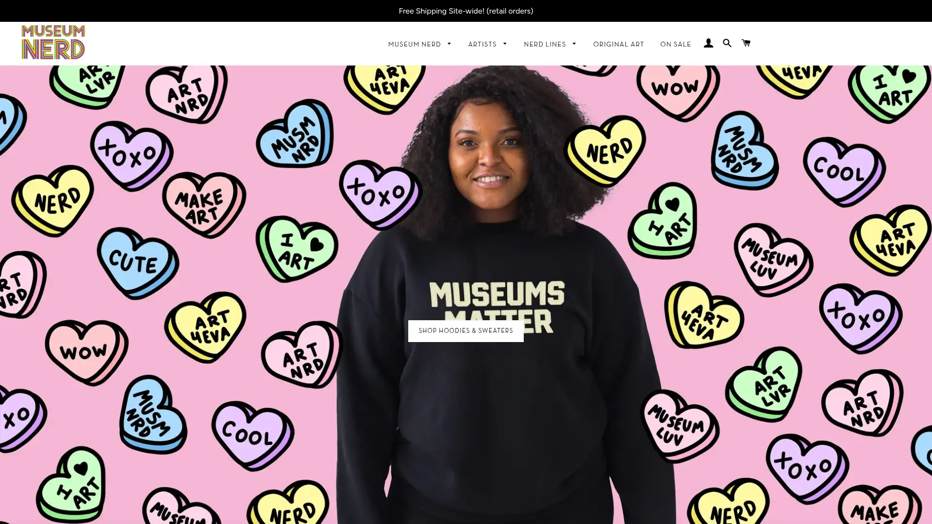 museumnerd.com screenshot