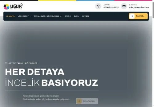 ugurofset.com screenshot
