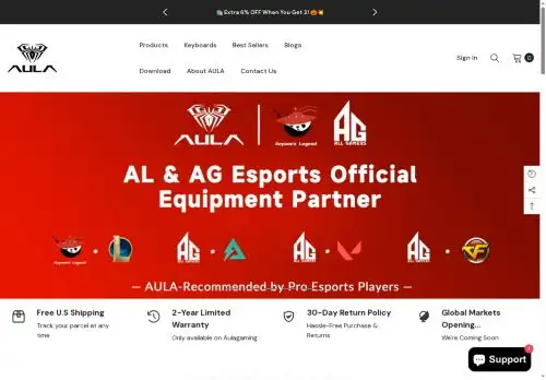 aulagaming.com screenshot