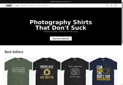 aperturethreads.com screenshot