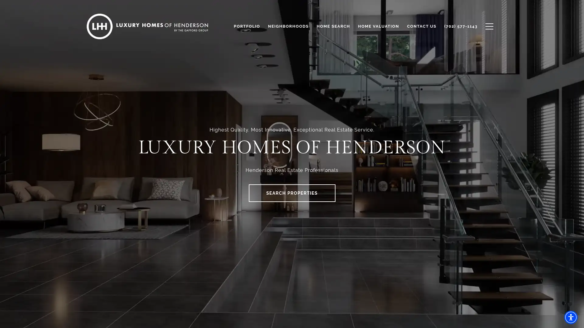 luxuryhomesofhenderson.com screenshot
