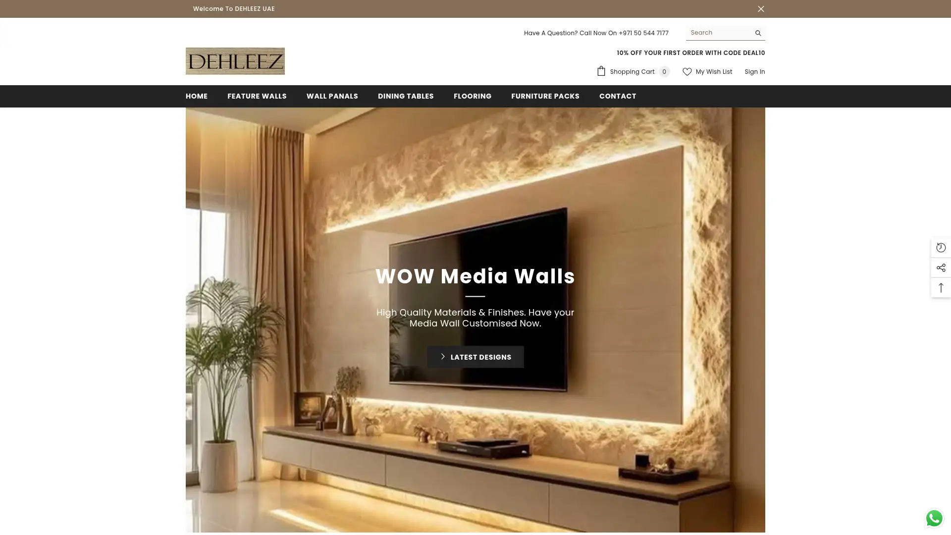 dehleez.ae screenshot