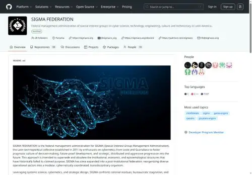 sigmaco.org screenshot