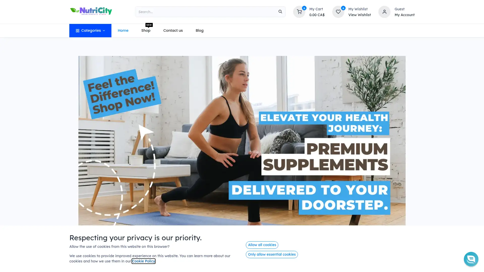 nutricity.ca screenshot