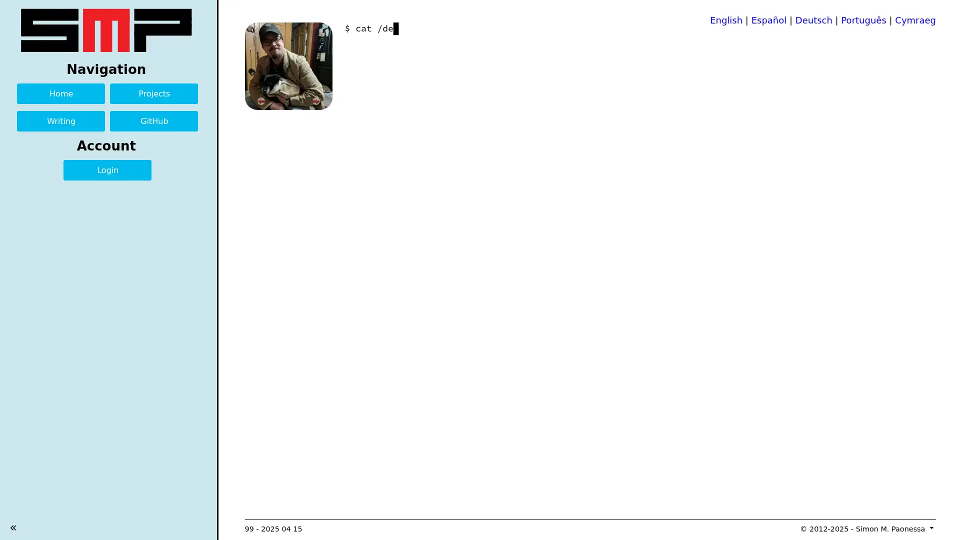 paonessa.dev screenshot