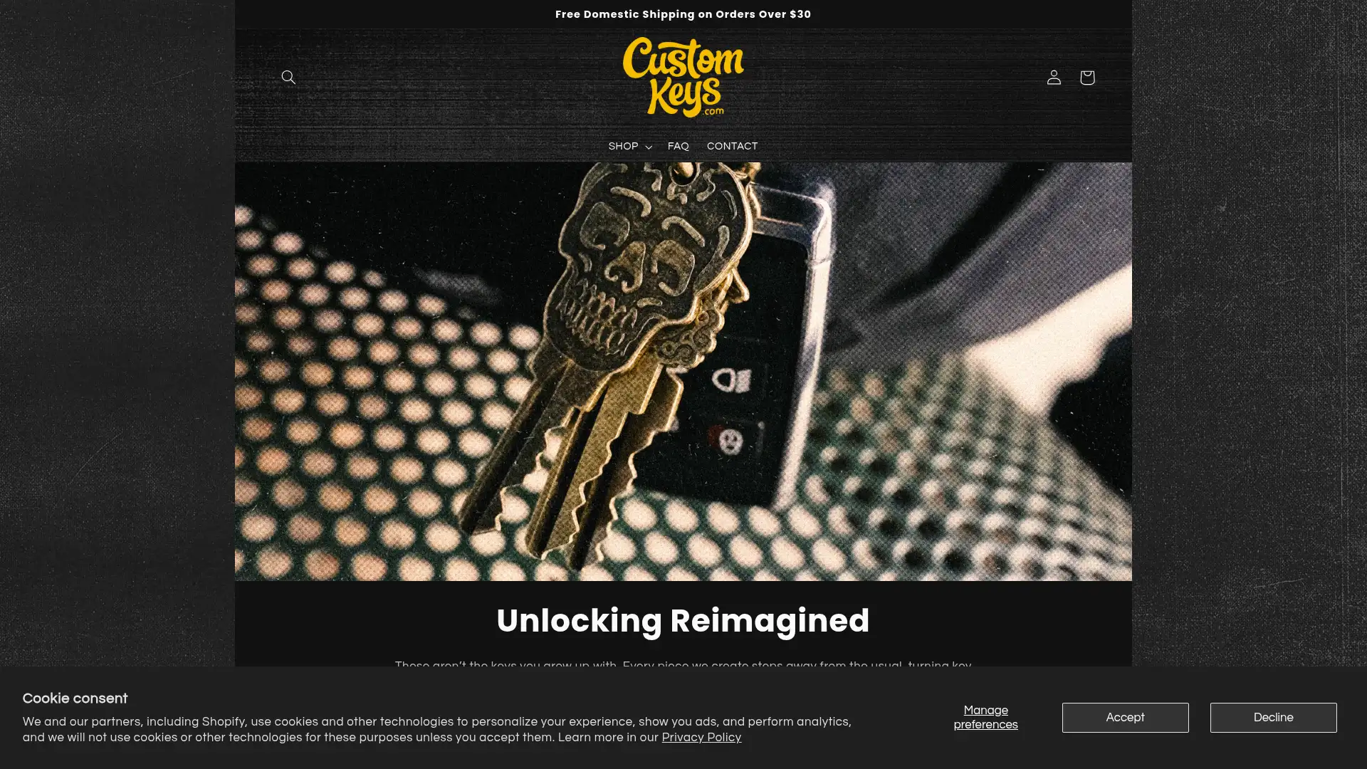customkeys.com screenshot