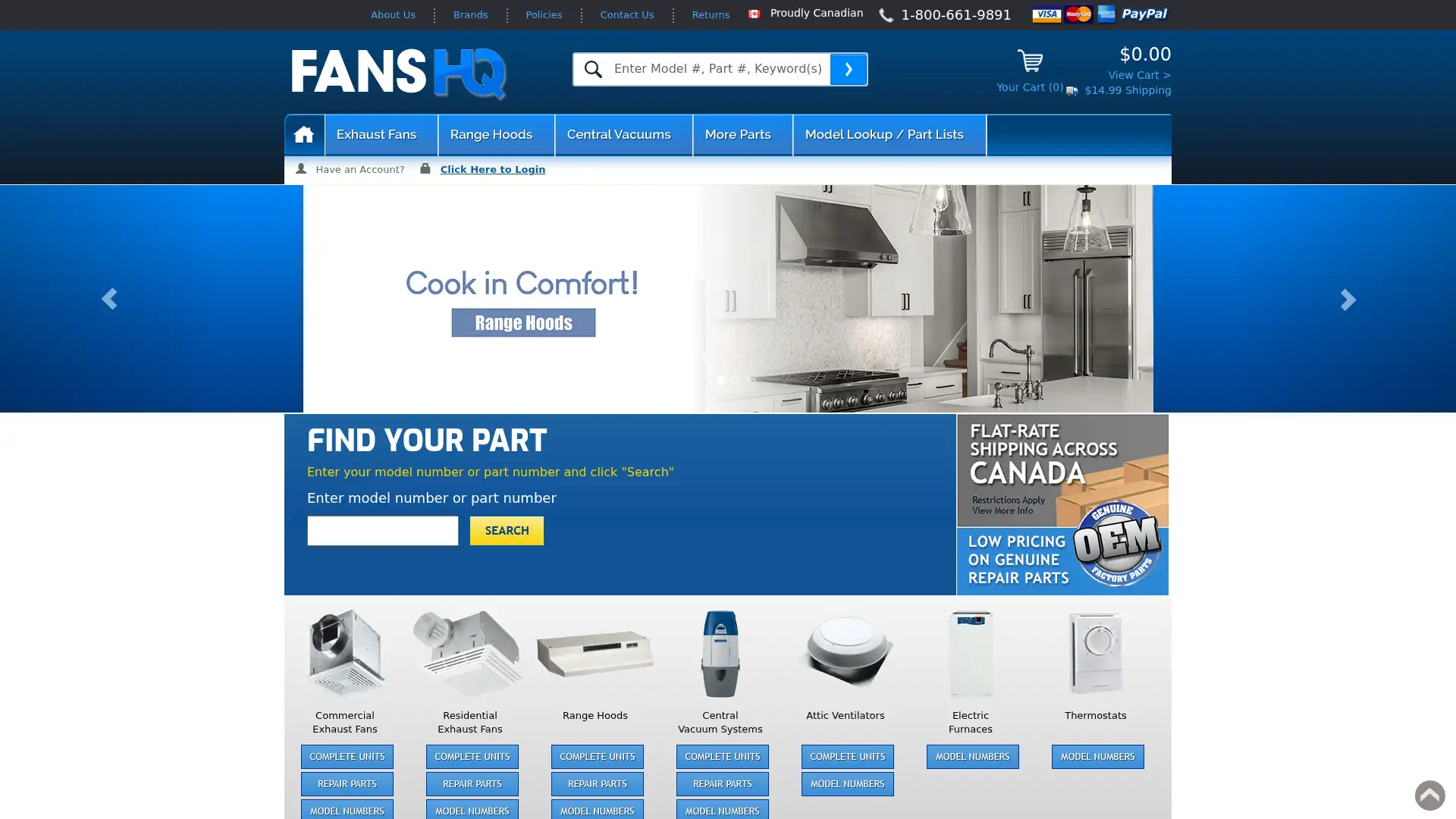 fanshq.ca screenshot