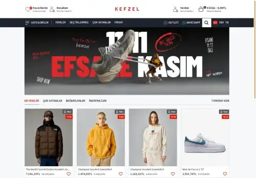 kefzel.com screenshot