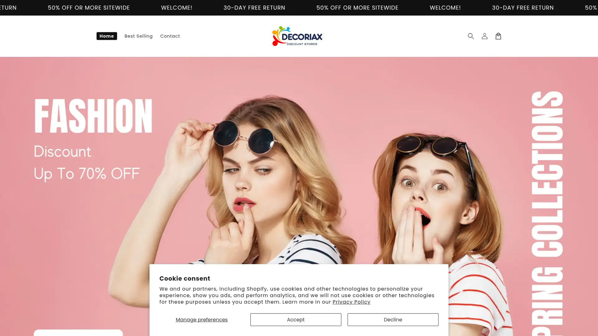 decoriax.shop screenshot