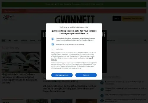 gwinnettdailypost.com screenshot