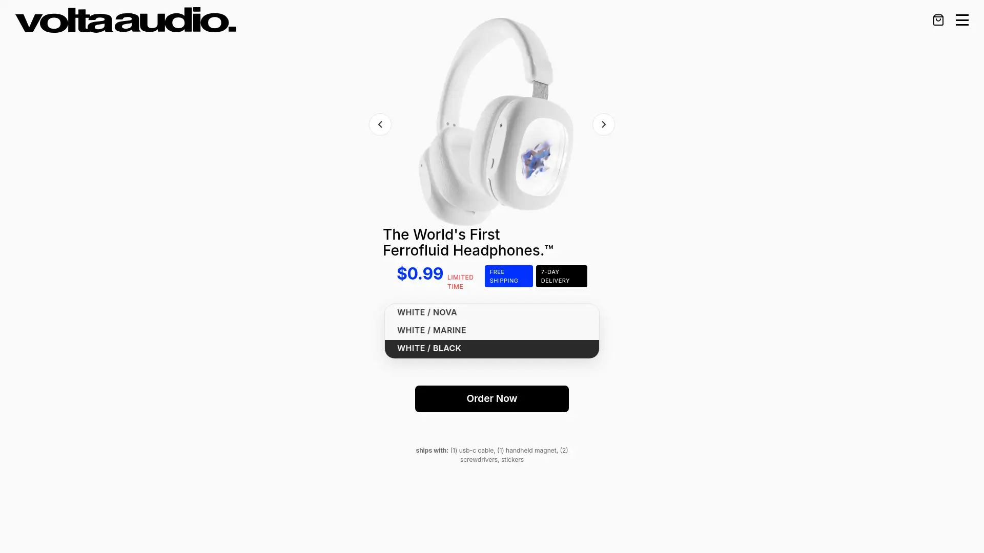 volaudio.shop screenshot