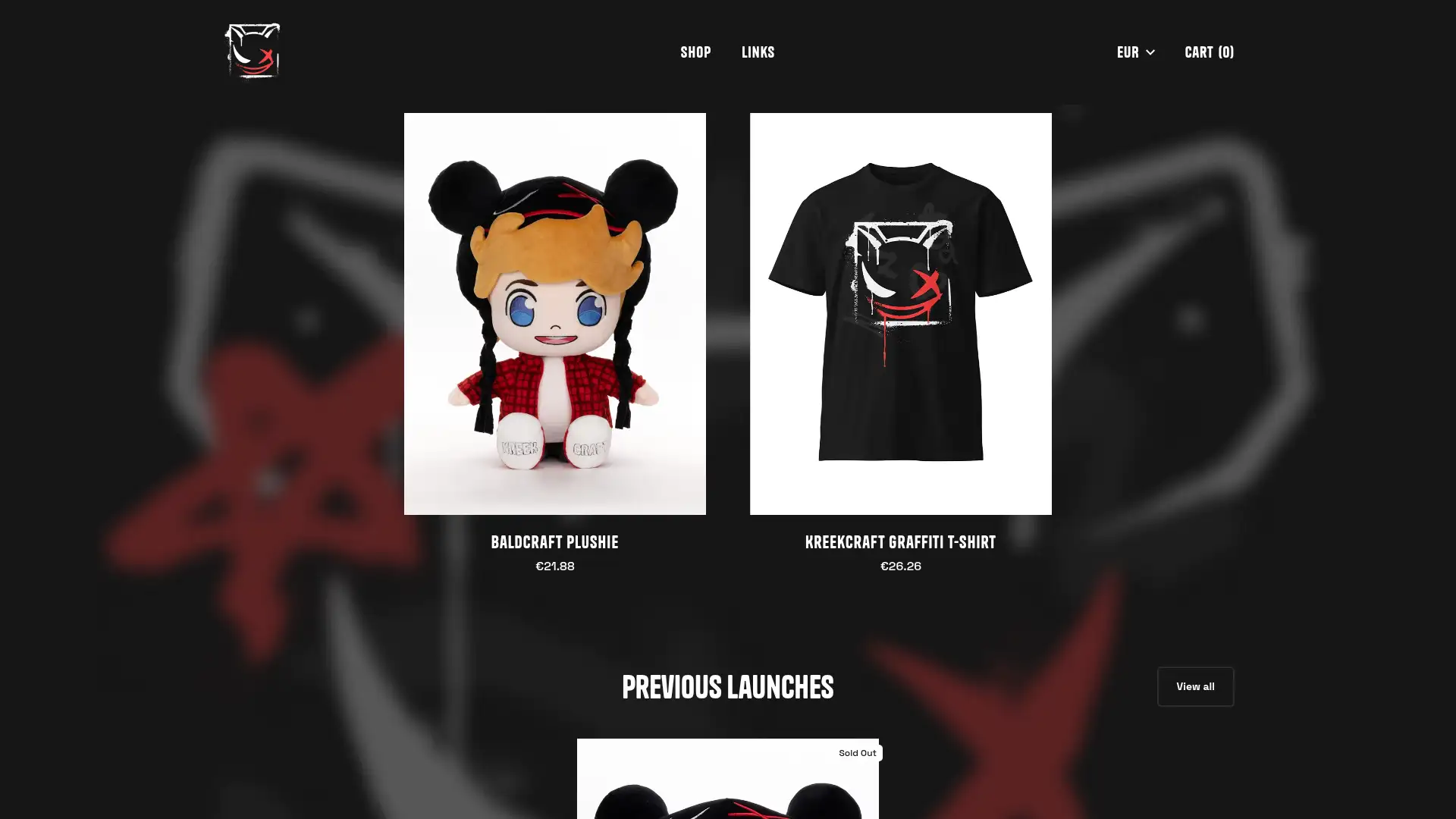 kreekcraft.stream screenshot