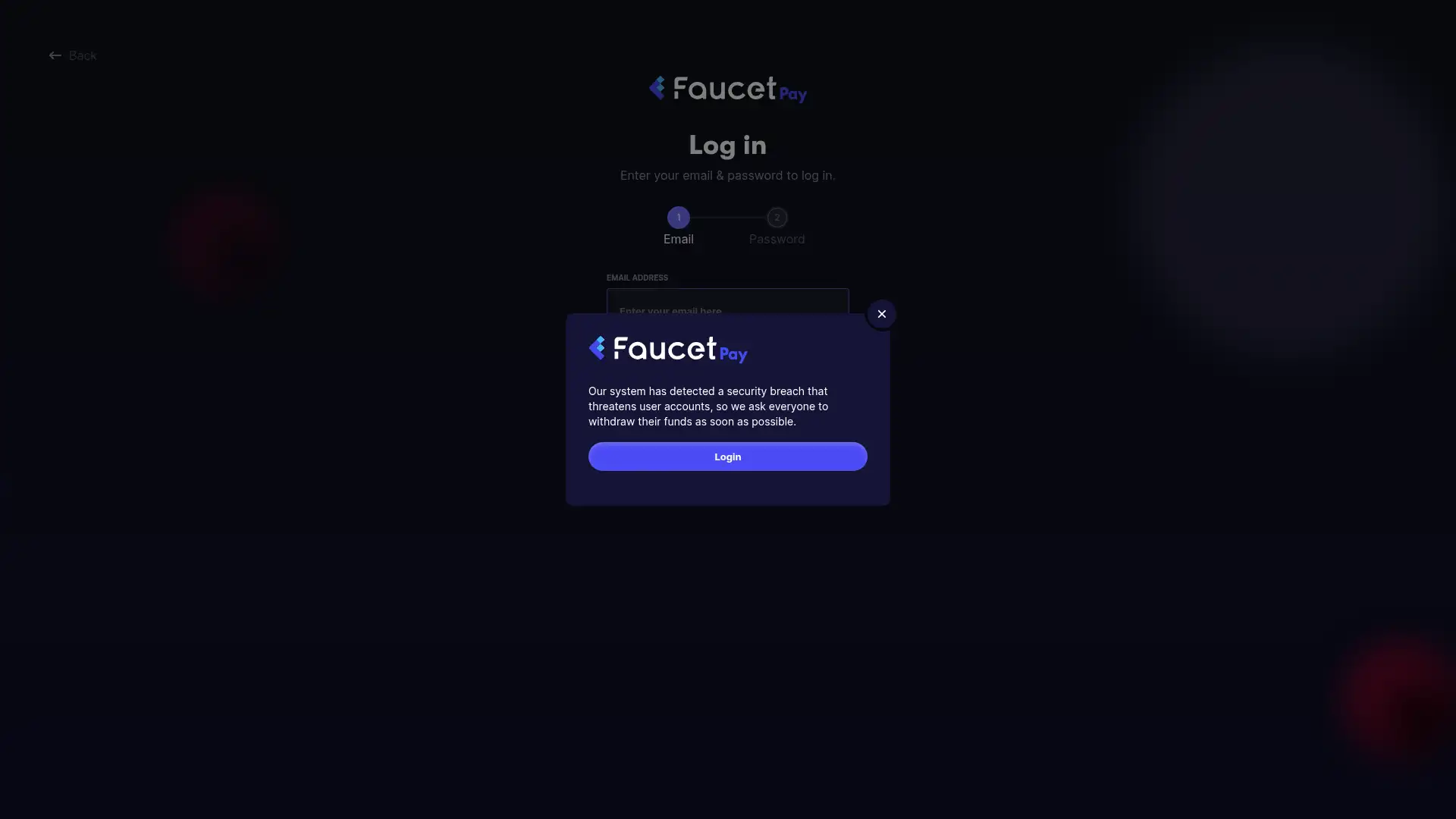 faucetpay.to screenshot