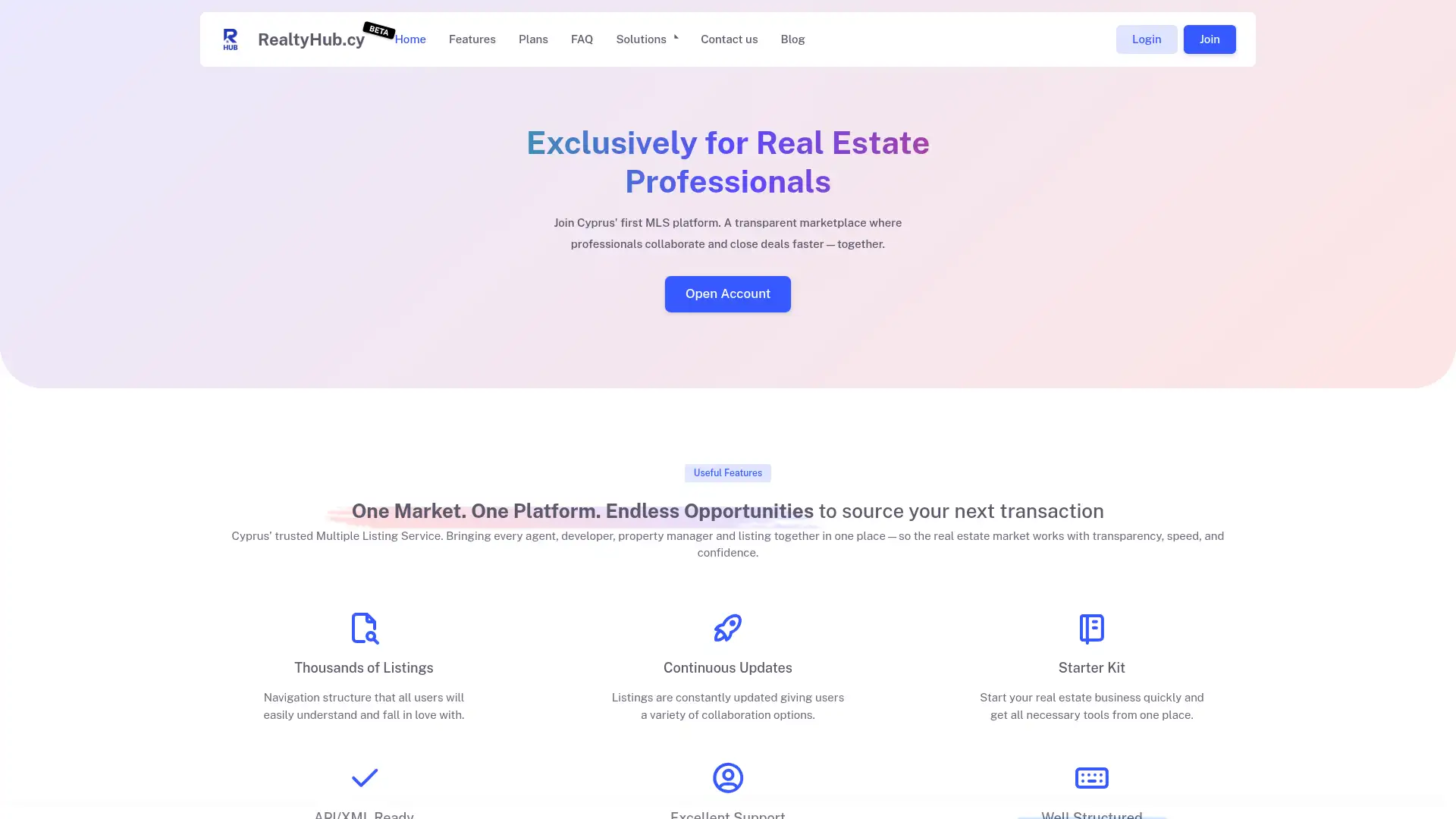 realtyhub.cy screenshot