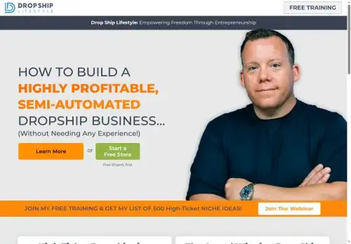 dropshiplifestyle.com screenshot