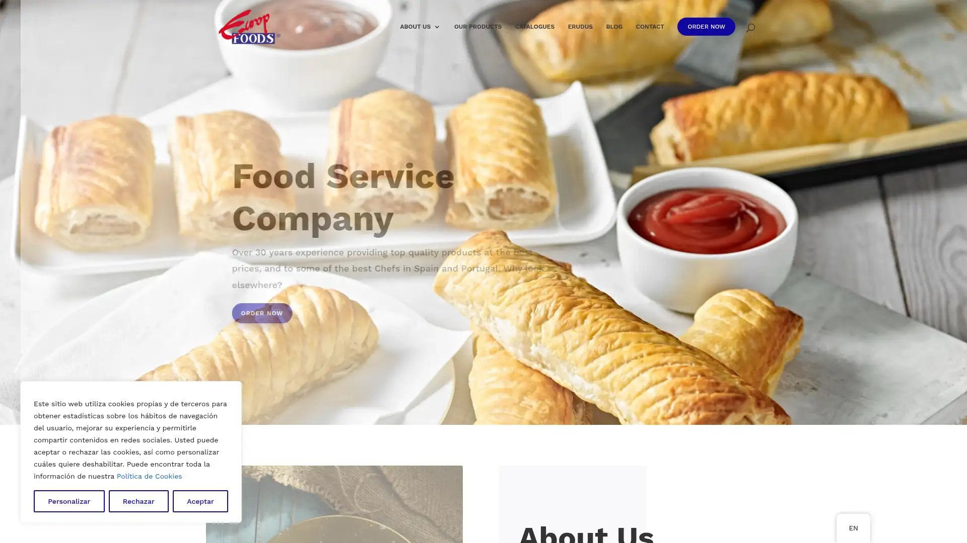 europfoods.es screenshot