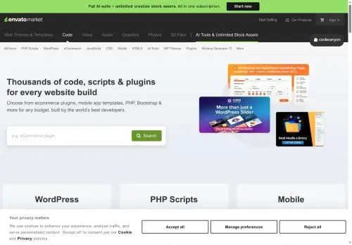 codecanyon.net screenshot