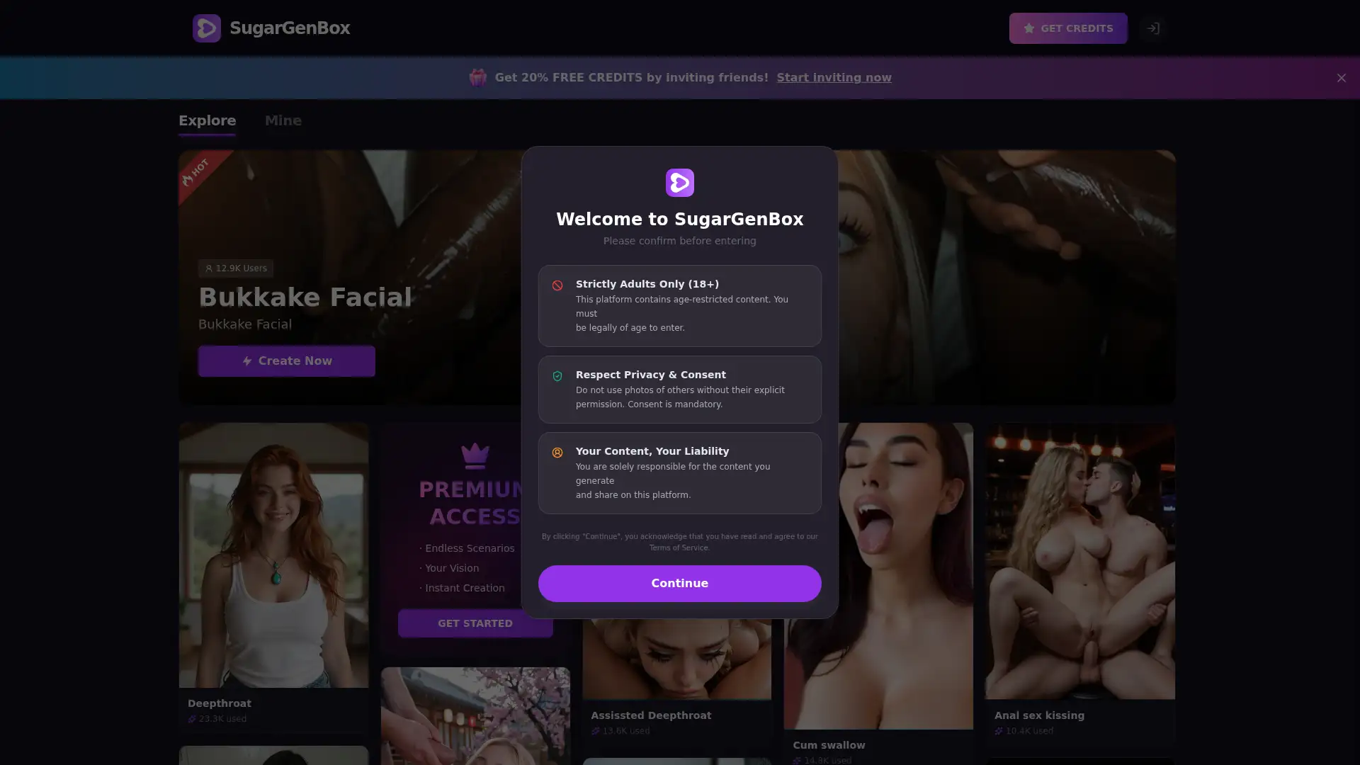 sugargenbox.ai screenshot