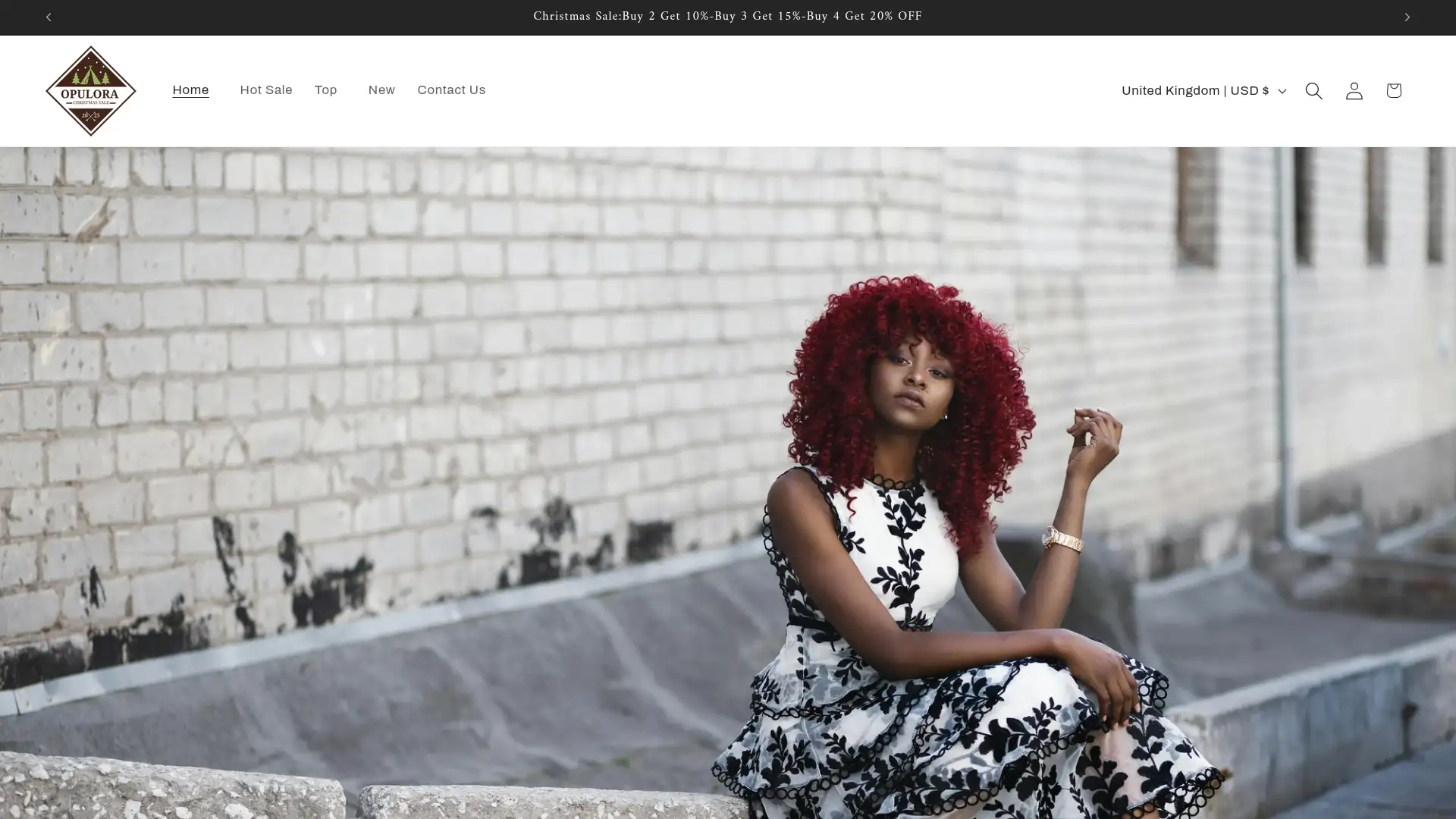 opulora.shop screenshot