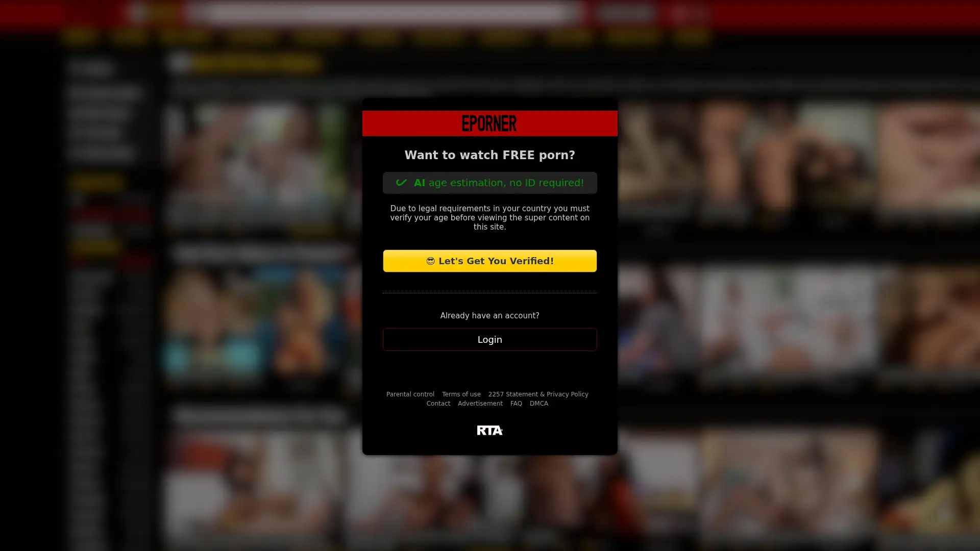 eporner.com screenshot