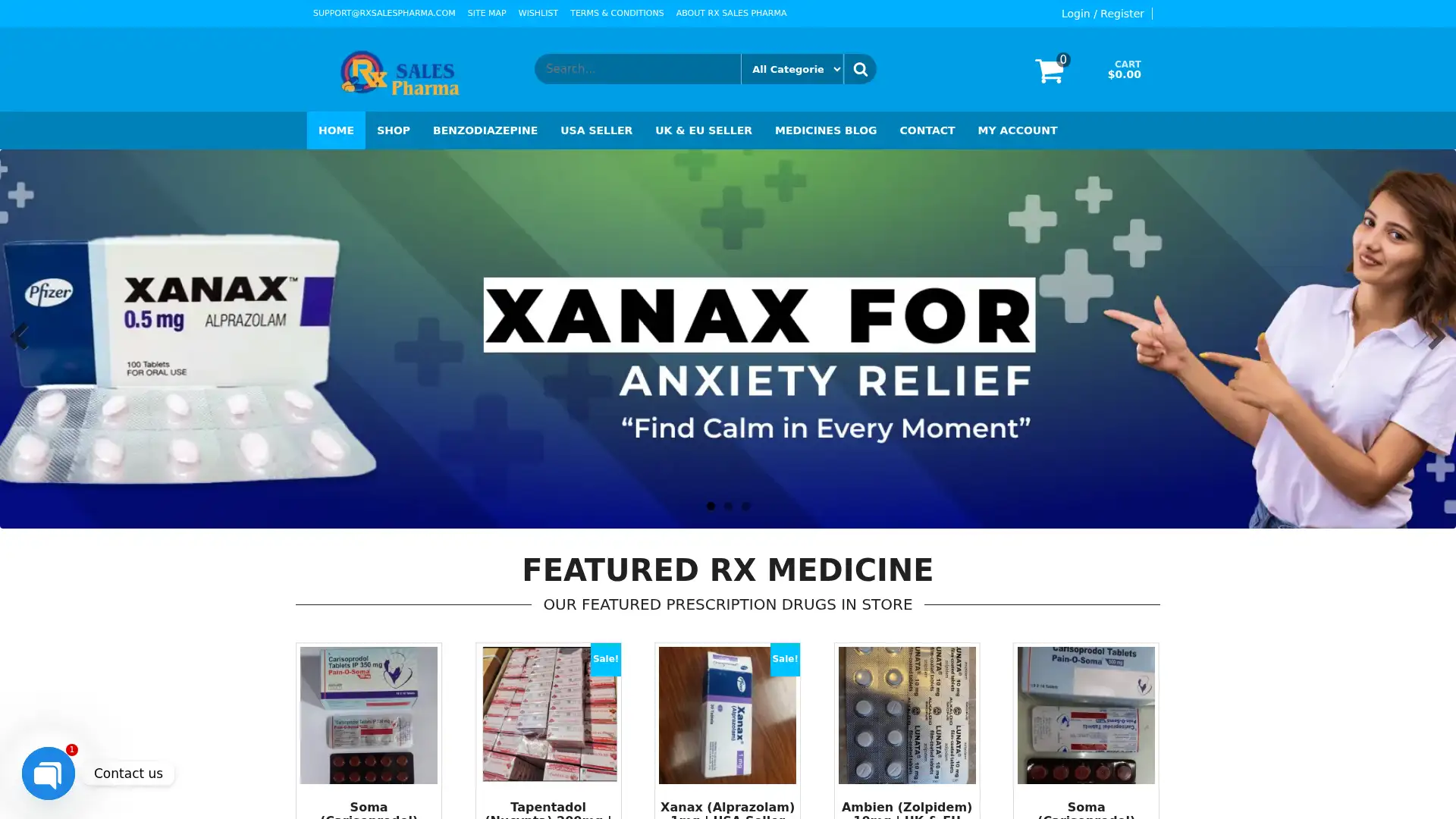 rxsalespharma.com screenshot