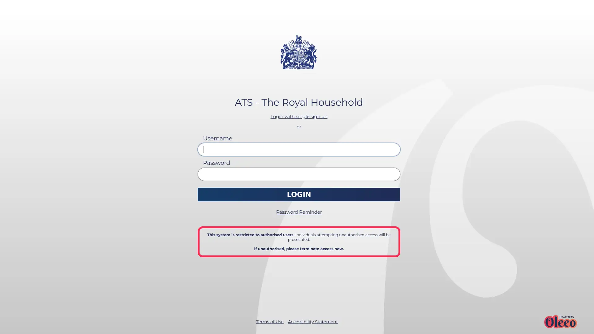 theroyalhousehold.tal.net screenshot