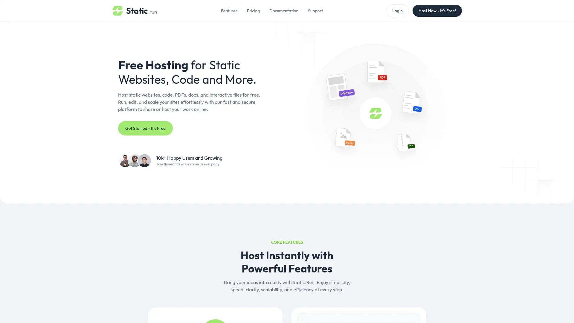 static.run screenshot