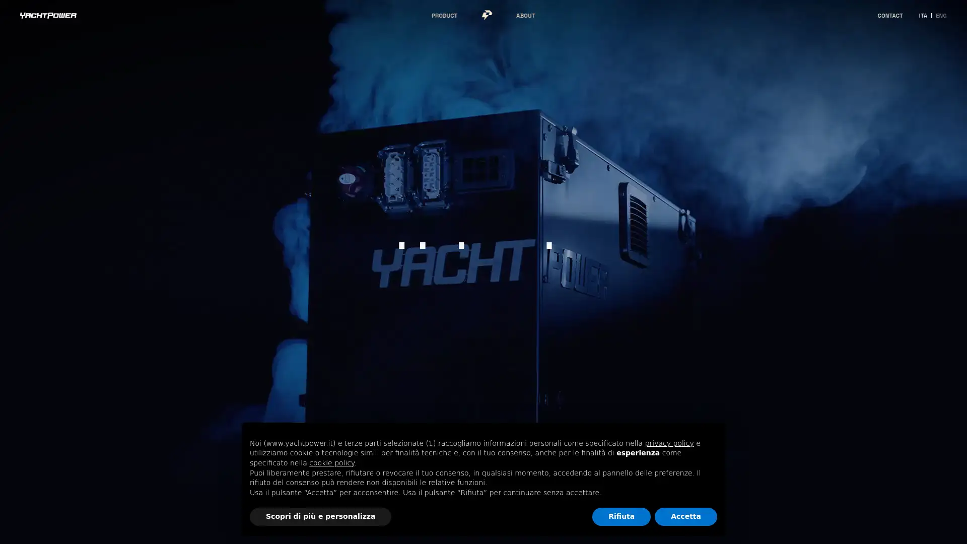 yachtpower.it screenshot