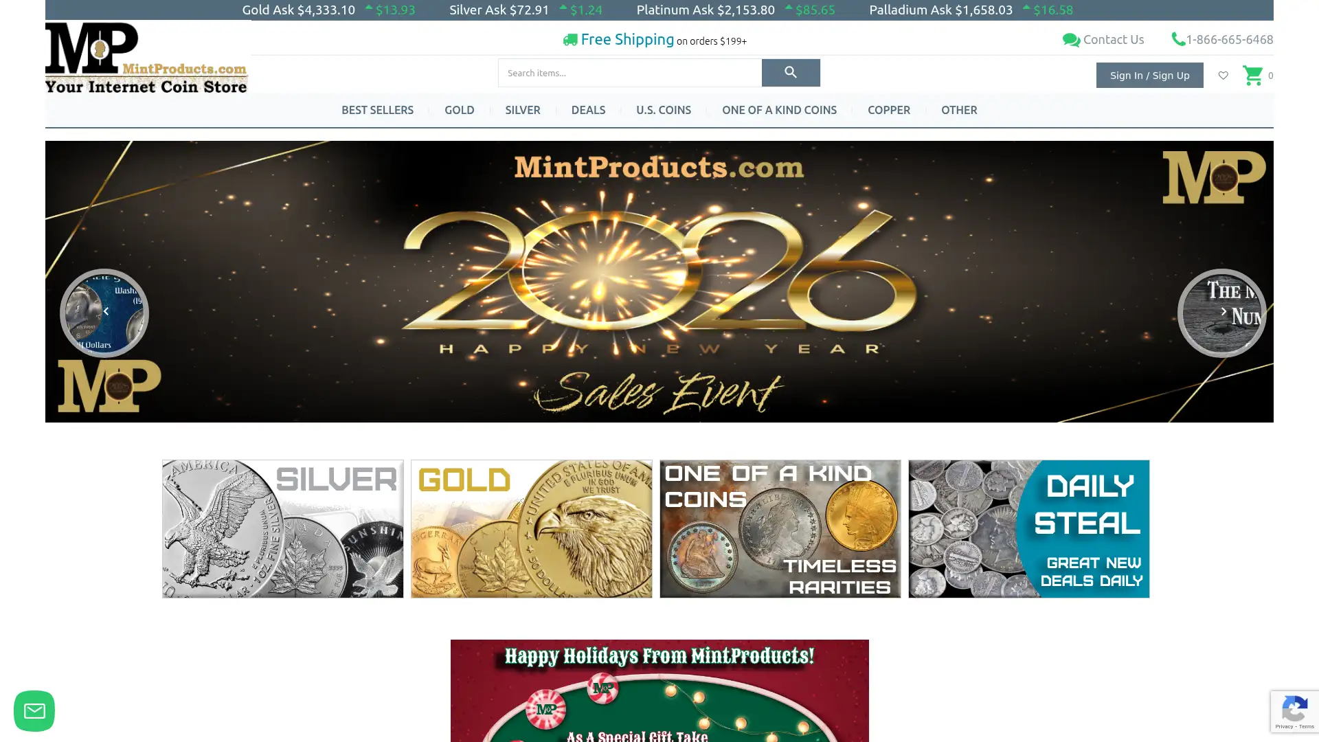 mintproducts.com screenshot