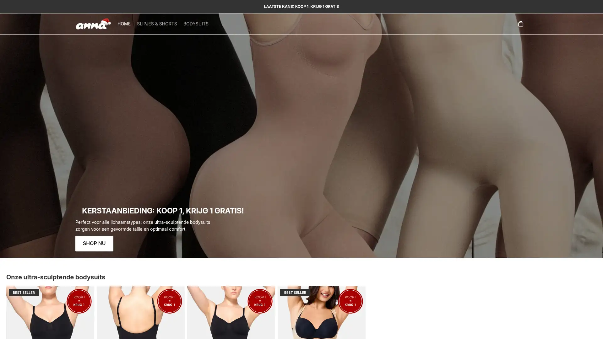 annashapewear.nl screenshot