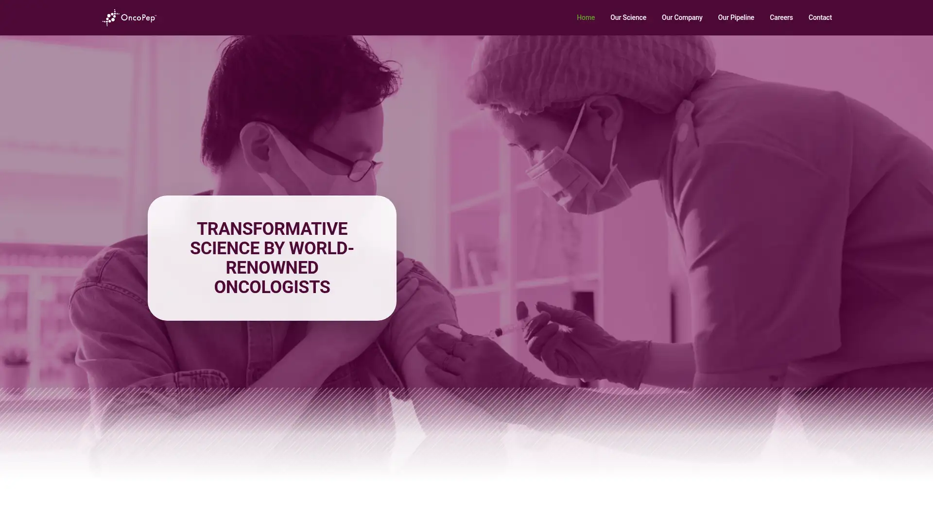 oncopep.net screenshot