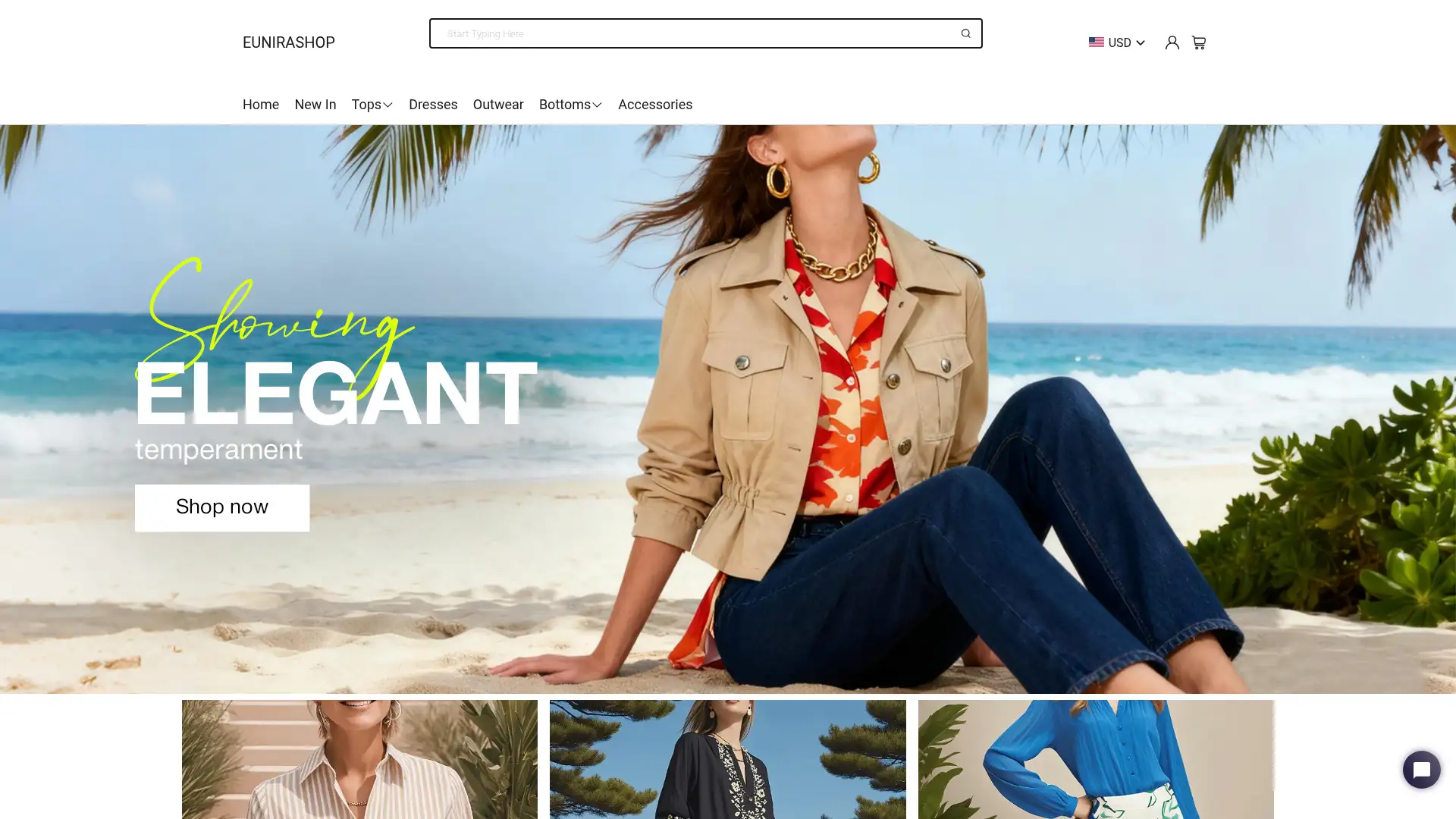 eunirashop.com screenshot