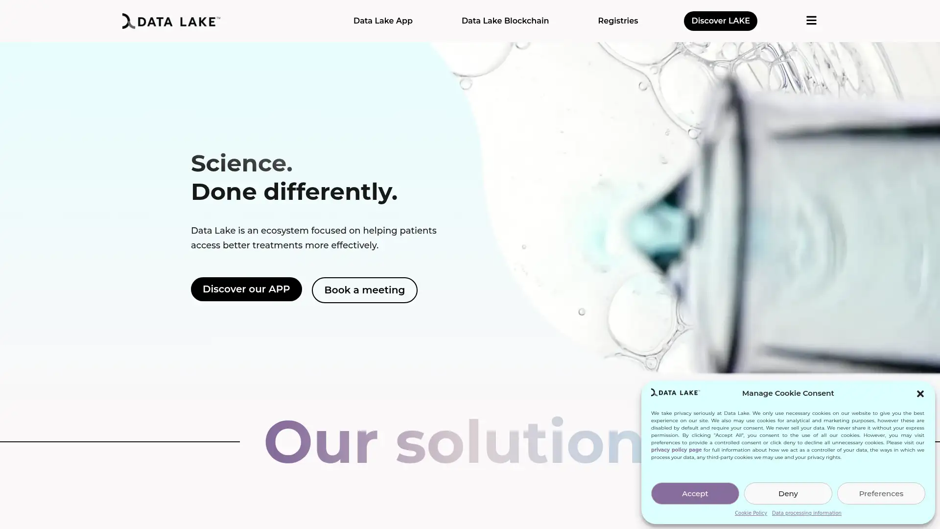 data-lake.co screenshot