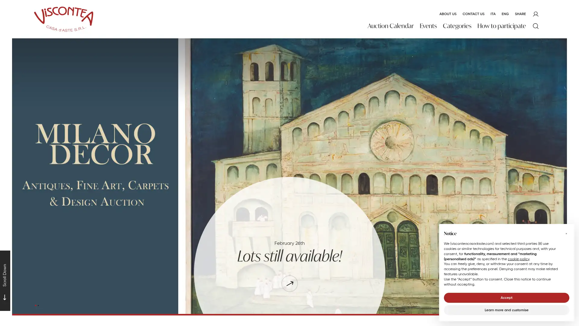 visconteacasadaste.com screenshot