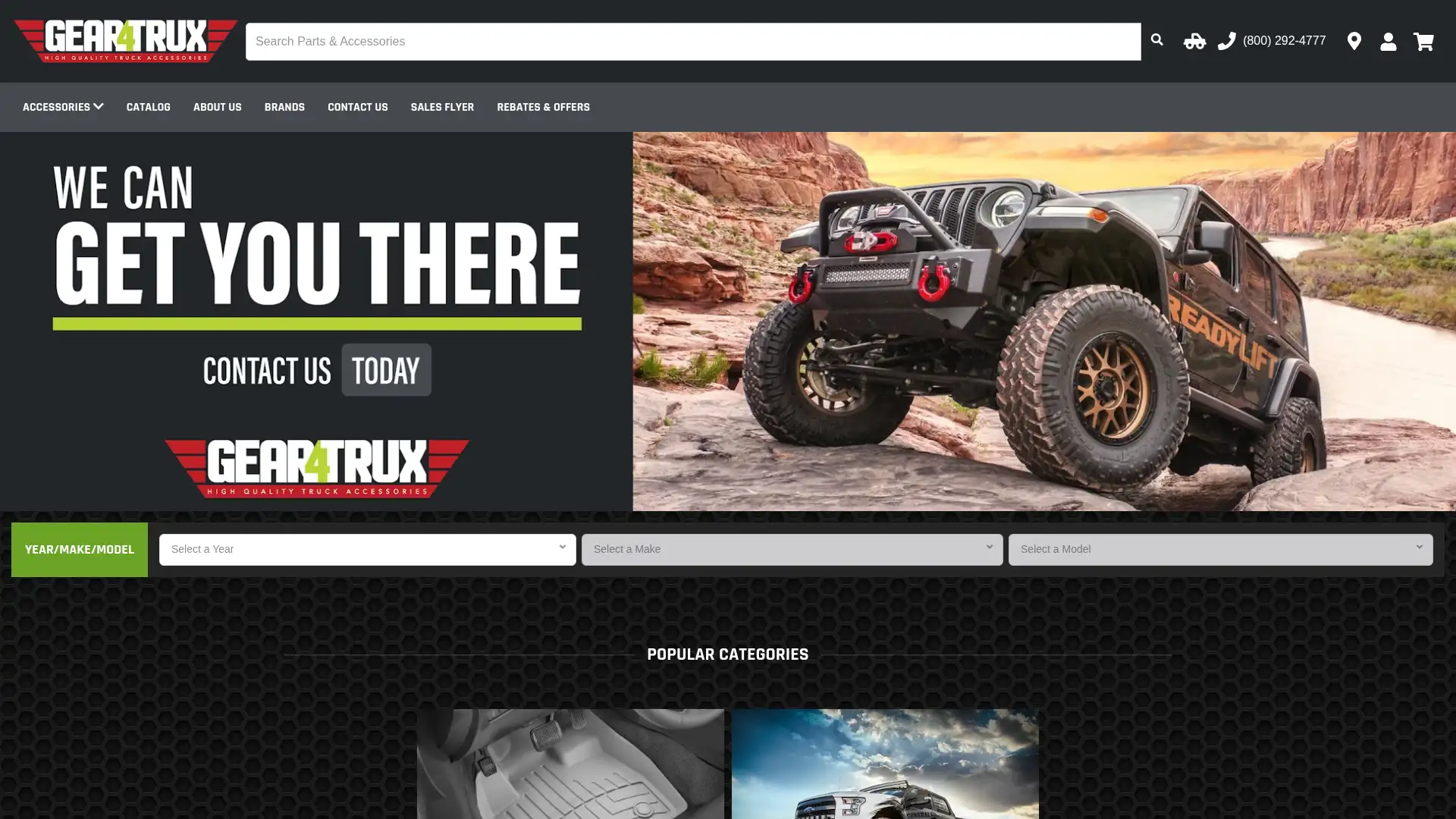 gear4trux.com screenshot