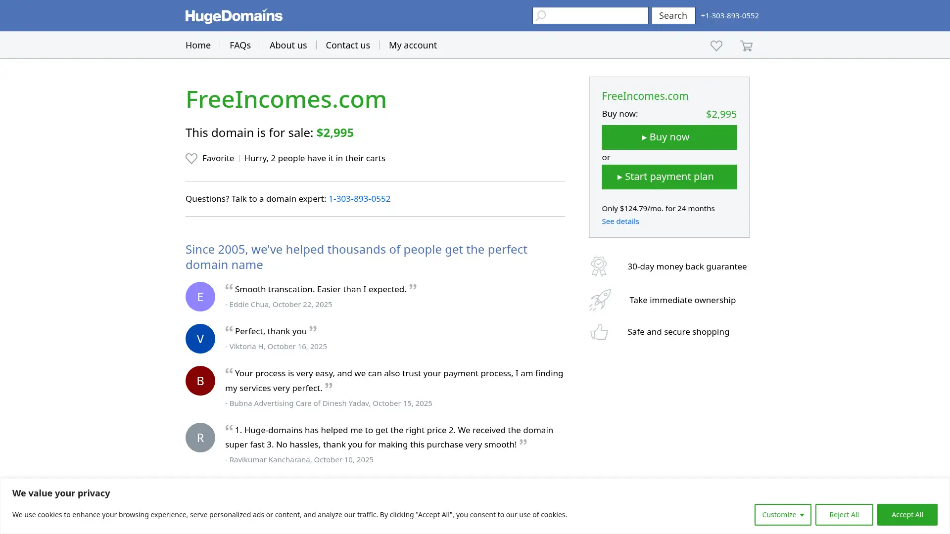 freeincomes.com screenshot