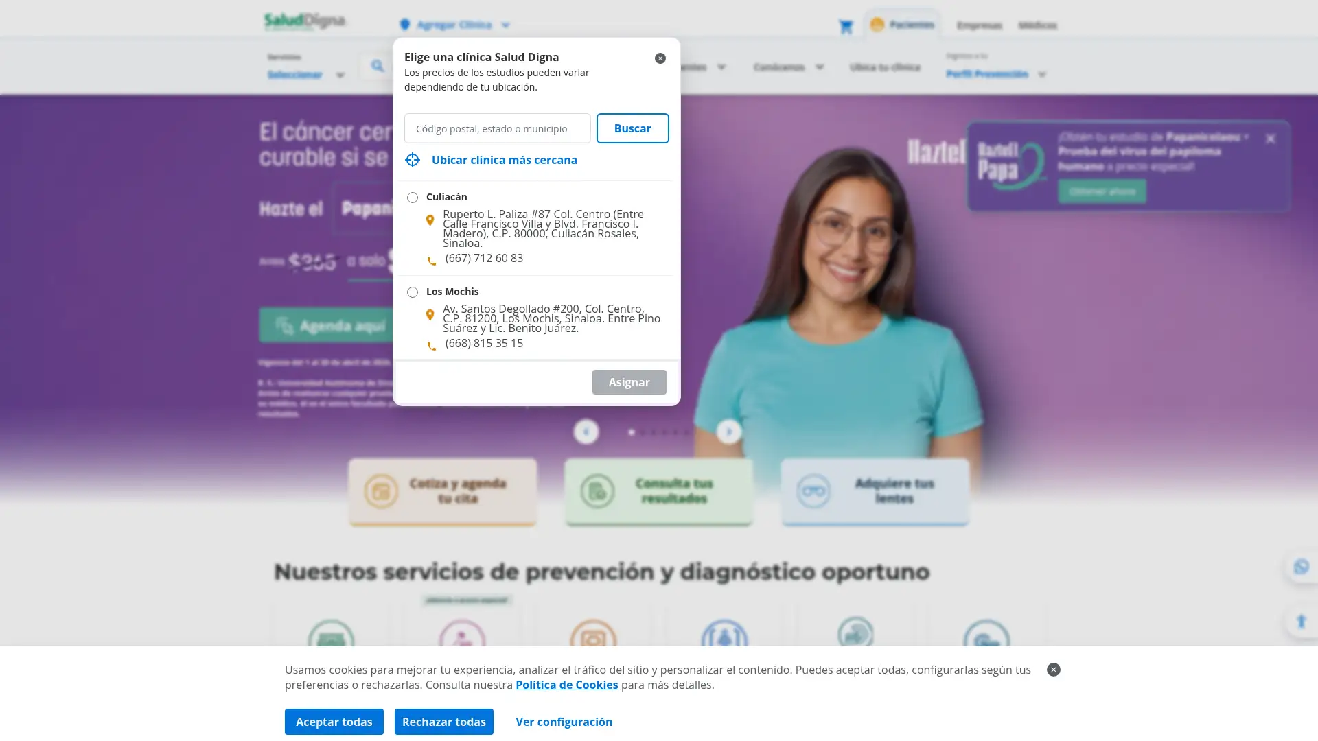 salud-digna.org screenshot