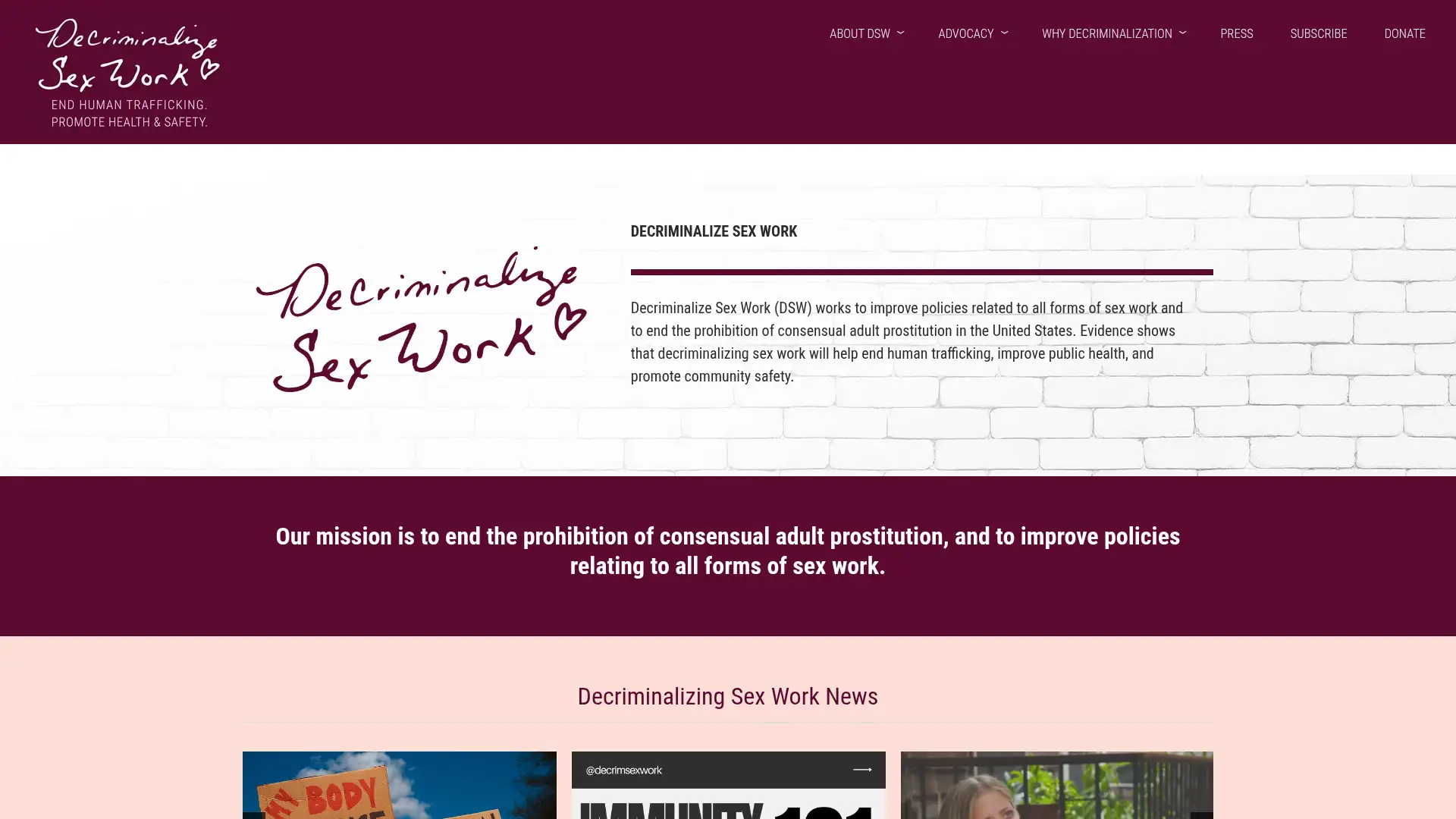 decriminalizesex.work screenshot