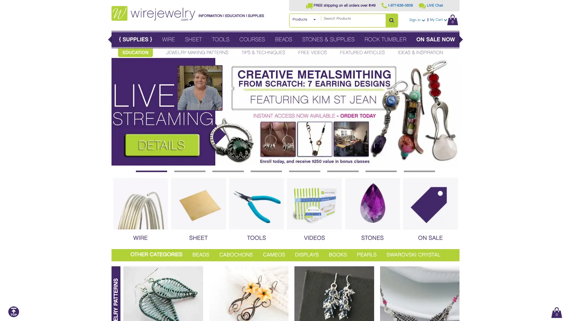 wirejewelry.com screenshot