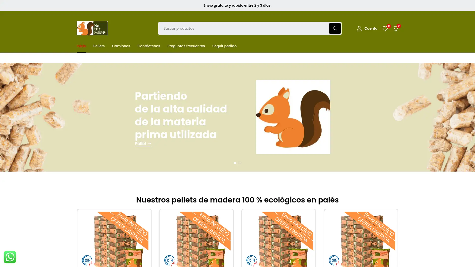 fabrica-naturpellets.es screenshot